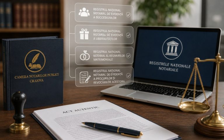 Registrele Naționale Notariale — verificări în sprijinul cetățeanului